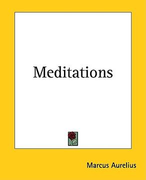 portada meditations (en Inglés)