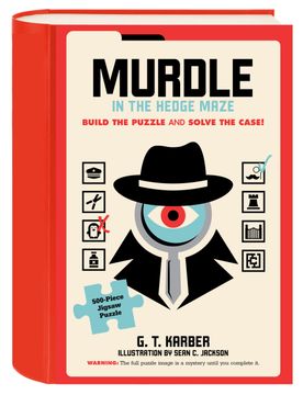 portada Murdle in the Hedge Maze 500-Piece Jigsaw Puzzle