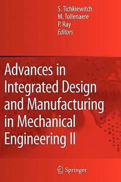 portada advances in integrated design and manufacturing in mechanical engineering ii (en Inglés)