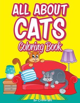 portada All About Cats: Coloring Book (in English)
