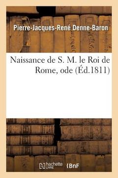 portada Naissance de S. M. Le Roi de Rome, Ode