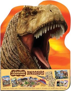 portada Learning Adventures: Dinosaurs (en Inglés)