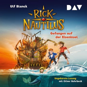 portada Rick Nautilus, Teil 2: Gefangen auf der Eiseninsel (in German)