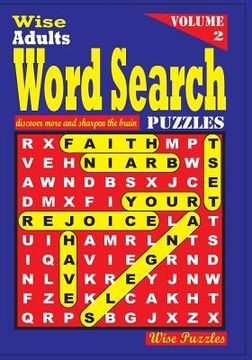 portada Wise Adults Word Search Puzzles Volume 2 (en Inglés)