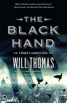portada The Black Hand: A Barker & Llewelyn Novel (en Inglés)