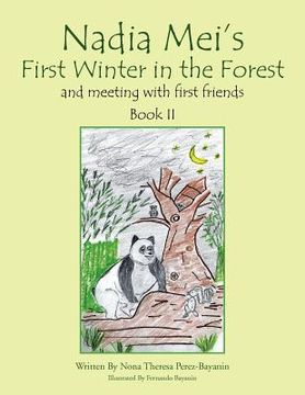 portada nadia mei's first winter in the forest and meeting with first friends (en Inglés)