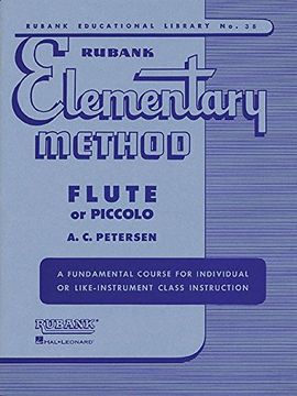 portada Rubank Elementary Method: Flute or Piccolo (Rubank Educational Library) (en Inglés)
