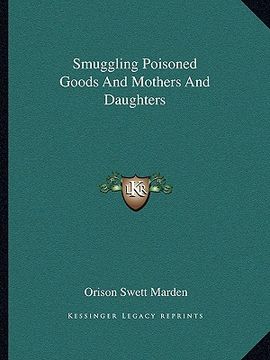 portada smuggling poisoned goods and mothers and daughters (in English)