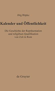 portada Kalender und Öffentlichkeit (Religiongeschichtliche Versuche und Vorarbeiten) (en Alemán)