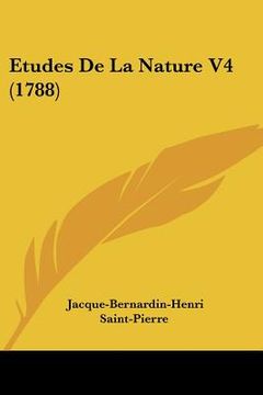 portada etudes de la nature v4 (1788) (en Inglés)