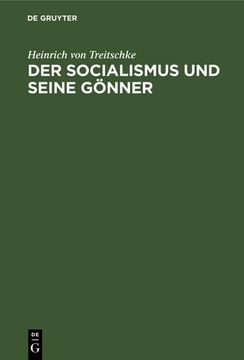 portada Der Socialismus und Seine Gönner (en Alemán)