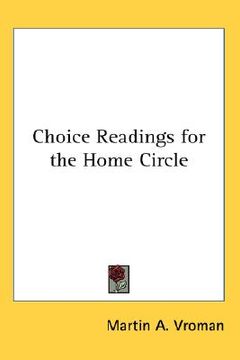 portada choice readings for the home circle