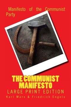 portada The Communist Manifesto - Large Print Edition (en Inglés)