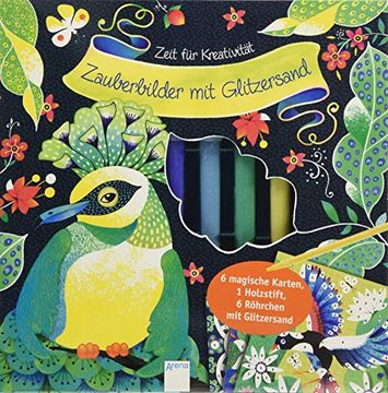 portada Zauberbilder mit Glitzersand: Zeit für Kreativität (en Alemán)