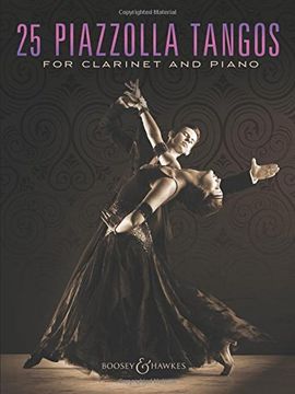portada 25 Piazzolla Tangos for Clarinet and Piano (en Inglés)