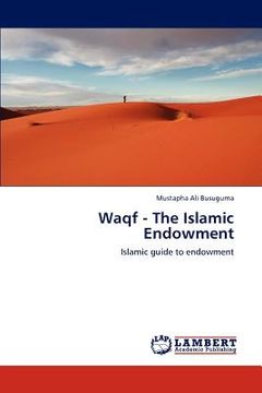 portada waqf - the islamic endowment (in English)