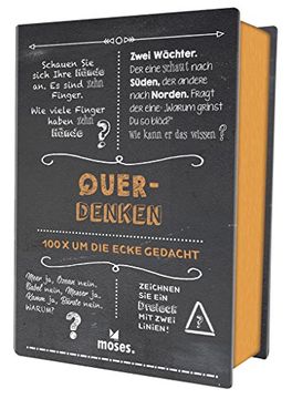 portada Quiz-Box Querdenken: 100 x um die Ecke Gedacht (Quiz-Boxen) (in German)
