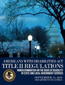 portada Americans with Disabilities Act Title II Regulations