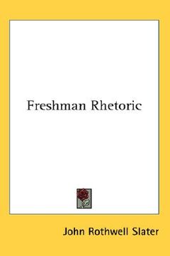 portada freshman rhetoric (in English)