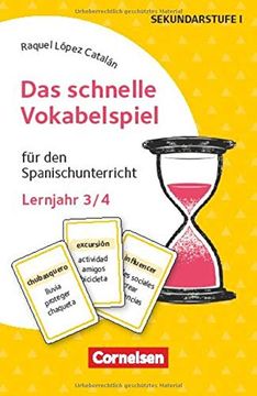 portada Das Schnelle Vokabelspiel - Spanisch - Lernjahr 3/4