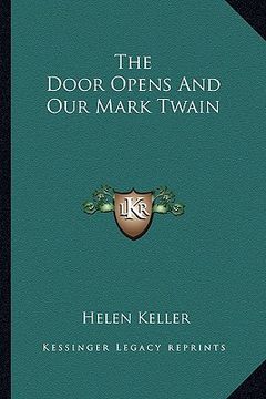 portada the door opens and our mark twain (en Inglés)