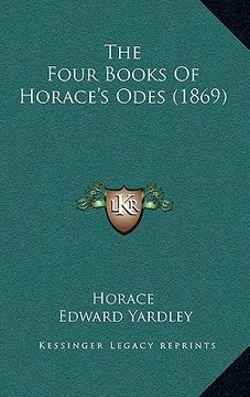 portada the four books of horace's odes (1869) (in English)