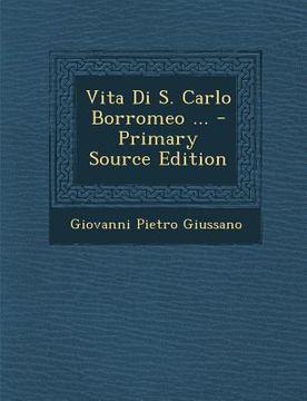 portada Vita Di S. Carlo Borromeo ... (en Italiano)