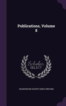 portada Publications, Volume 8 (in English)