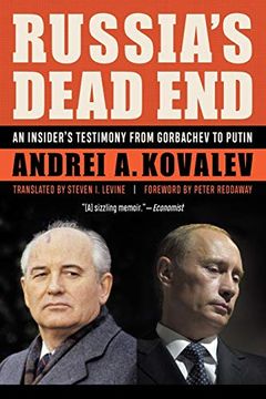 portada Russia's Dead End: An Insider's Testimony From Gorbachev to Putin (en Inglés)