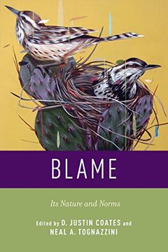 portada Blame: Its Nature and Norms (en Inglés)
