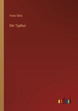 portada Der Typhus (en Alemán)