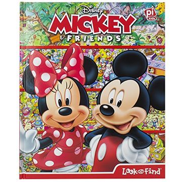 portada Disney - Mickey Mouse and Minnie Mouse Look and Find - pi Kids (in English)