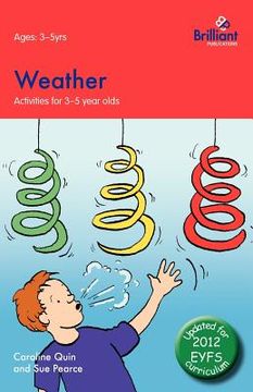 portada weather: activities for 3-5 year olds - 2nd edition (en Inglés)