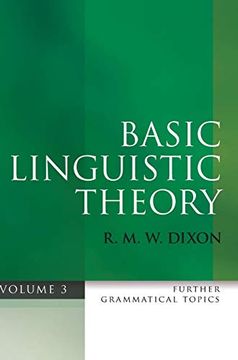portada Basic Linguistic Theory, Volume 3: Further Grammatical Topics (en Inglés)