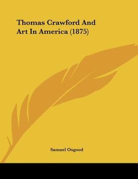 portada thomas crawford and art in america (1875)