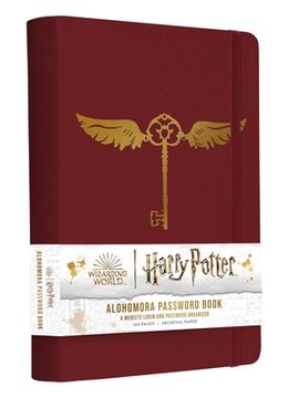 portada Harry Potter: Alohomora Password Book: A Website and Password Organizer (en Inglés)