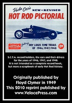 portada veda orr's new revised hot rod pictorial (in English)