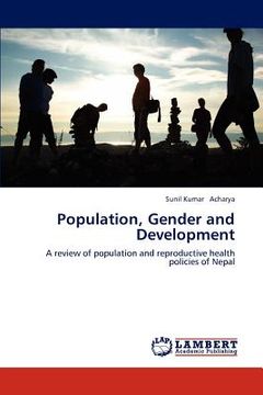 portada population, gender and development (en Inglés)