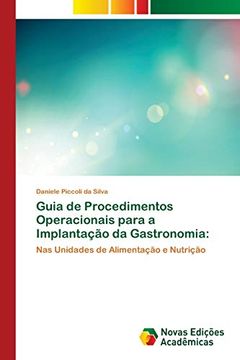portada Guia de Procedimentos Operacionais Para a Implantação da Gastronomia