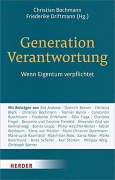 portada Generation Verantwortung: Wenn Eigentum Verpflichtet (en Alemán)