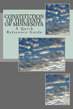 portada The Constitution of the State of Minnesota: A Quick Reference Guide (en Inglés)