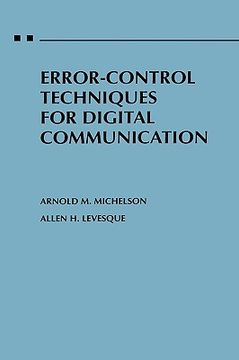 portada error-control techniques for digital communication (en Inglés)