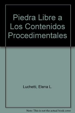 portada Piedra Libre Contenidos Procedimentales (in Spanish)