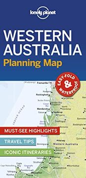 portada Lonely Planet Western Australia Planning map 