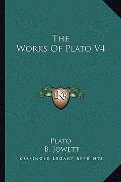 portada the works of plato v4
