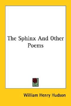 portada the sphinx and other poems (in English)