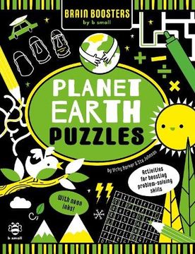 portada Planet Earth Puzzles: Activities for Boosting Problem-Solving Skills! (Brain Boosters by b Small) (in English)