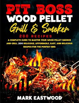 portada Pit Boss Wood Pellet Grill & Smoker Cookbook (en Inglés)