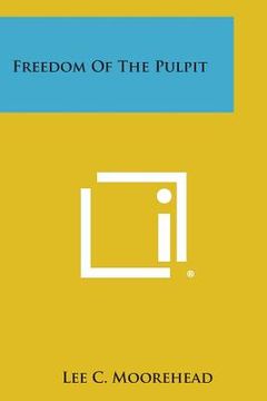 portada Freedom of the Pulpit