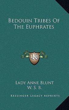 portada bedouin tribes of the euphrates (in English)